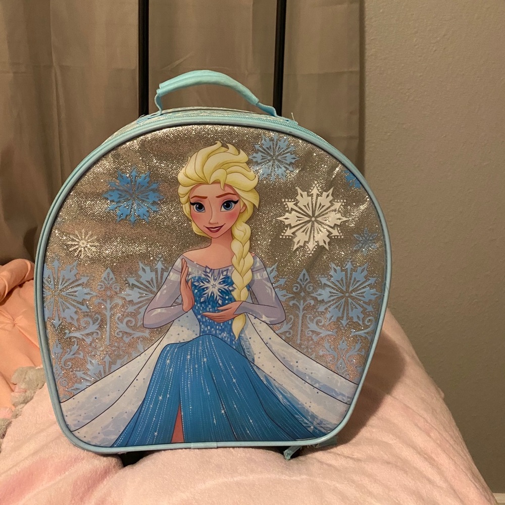 Girls Frozen Suitcase with Wheels